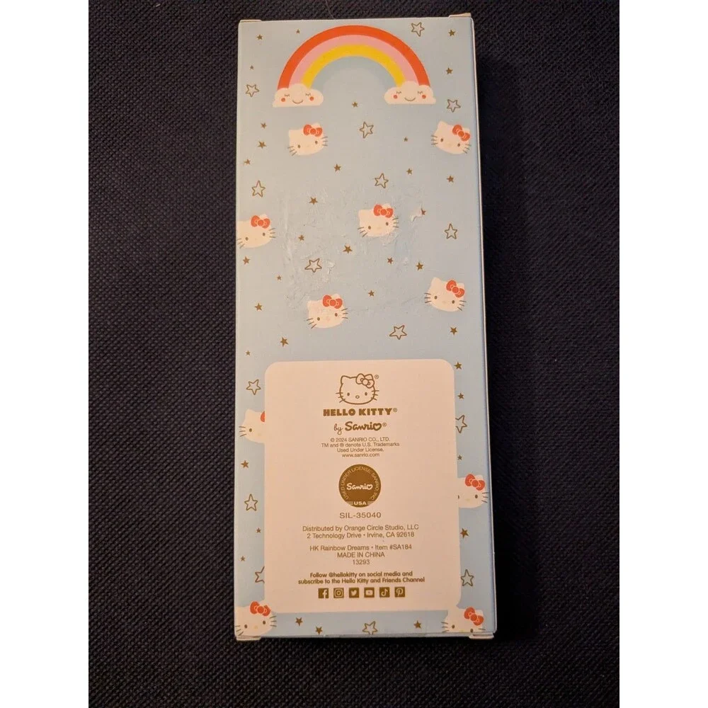 Hello Kitty Rainbow Gel Pens Set Multicolor Writing Pens Kawaii Stationery